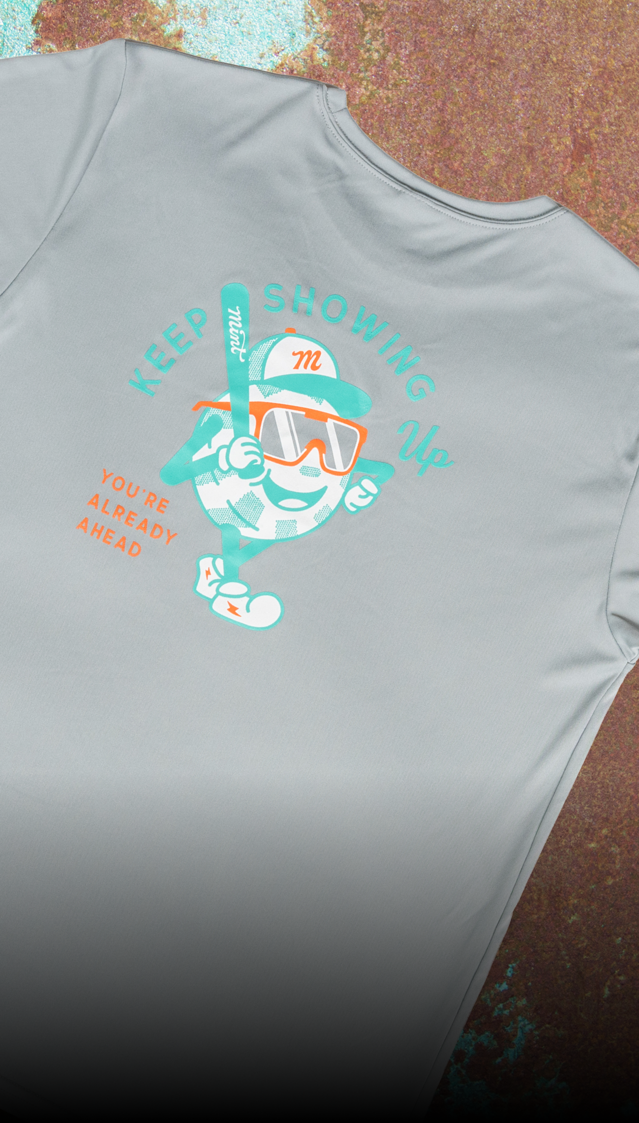 The Original Minty - Keep Showing Up (Iron Grey)